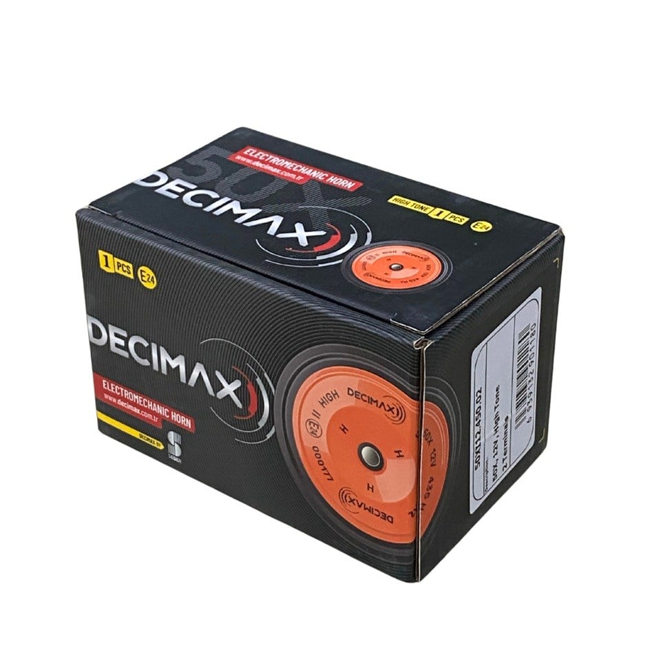 12V DİDİT KORNA 435 HZ İNCE SES SARI (91 MM)