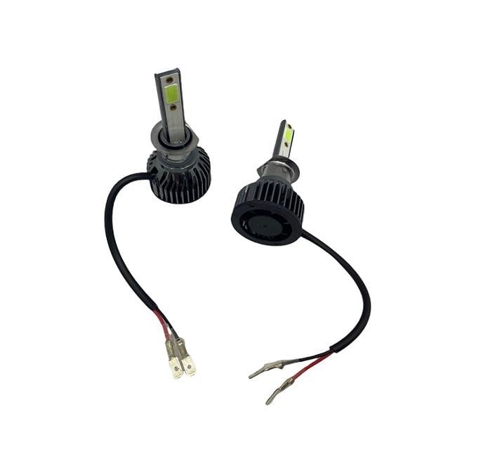 12V-24V H1 COB LED XENON FAR AMPUL SETİ 10.000K 8000 LÜMEN (BUZ MAVİ)