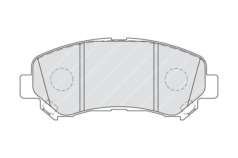 FERODO ÖN FREN BALATASI NISSAN QASHQAI/X-TRAIL 2007-2013