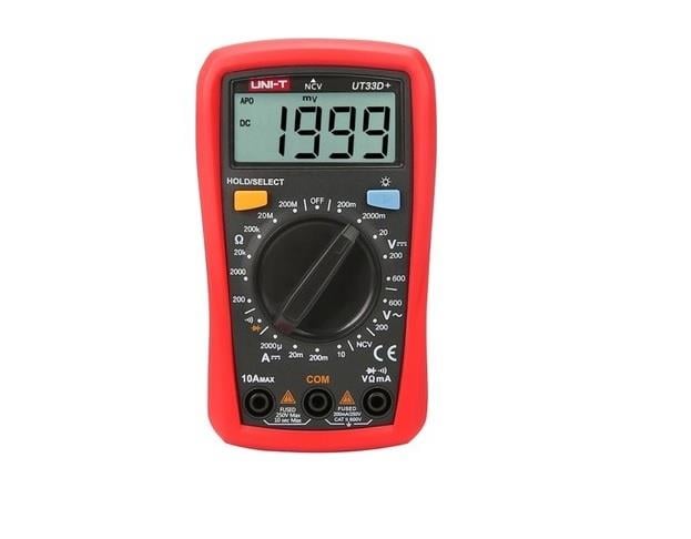 600V DİJİTAL MULTİMETRE (ÖLÇÜ ALETİ) 10 A