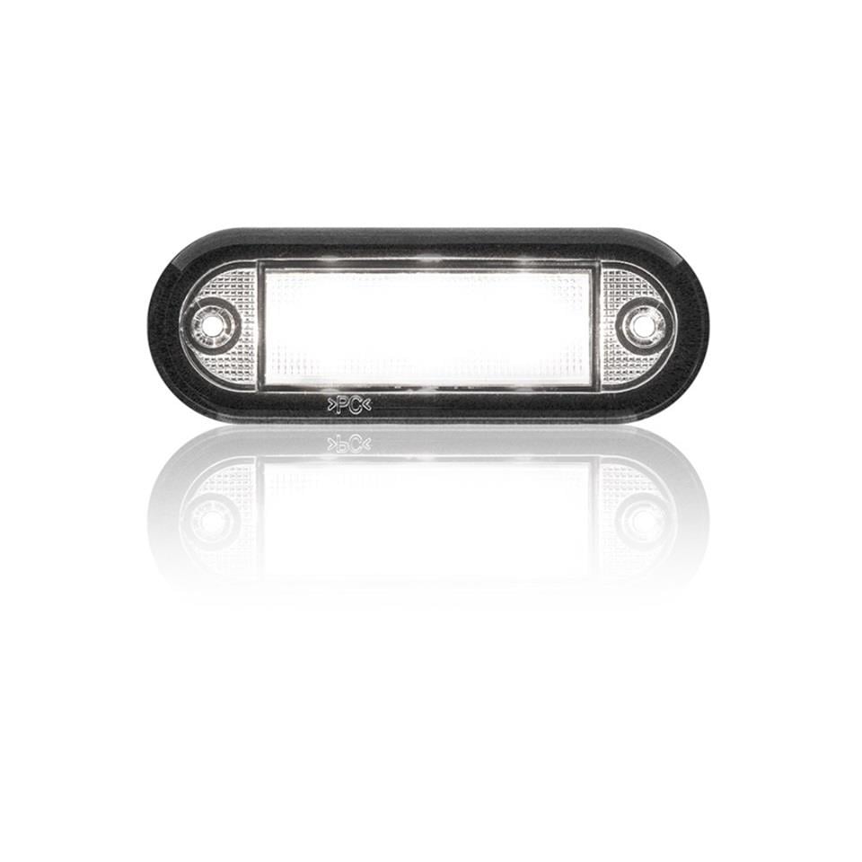SANEL 12V BASAMAK AYDINLATMA LAMBASI BEYAZ (6 LEDLİ) (85*30 MM)