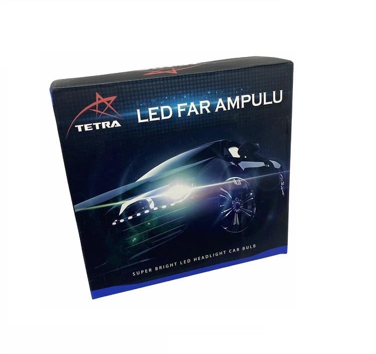 TETRA 9-32V H27 CSP LED XENON FAR AMPUL SETİ 6500K 8000 LÜMEN