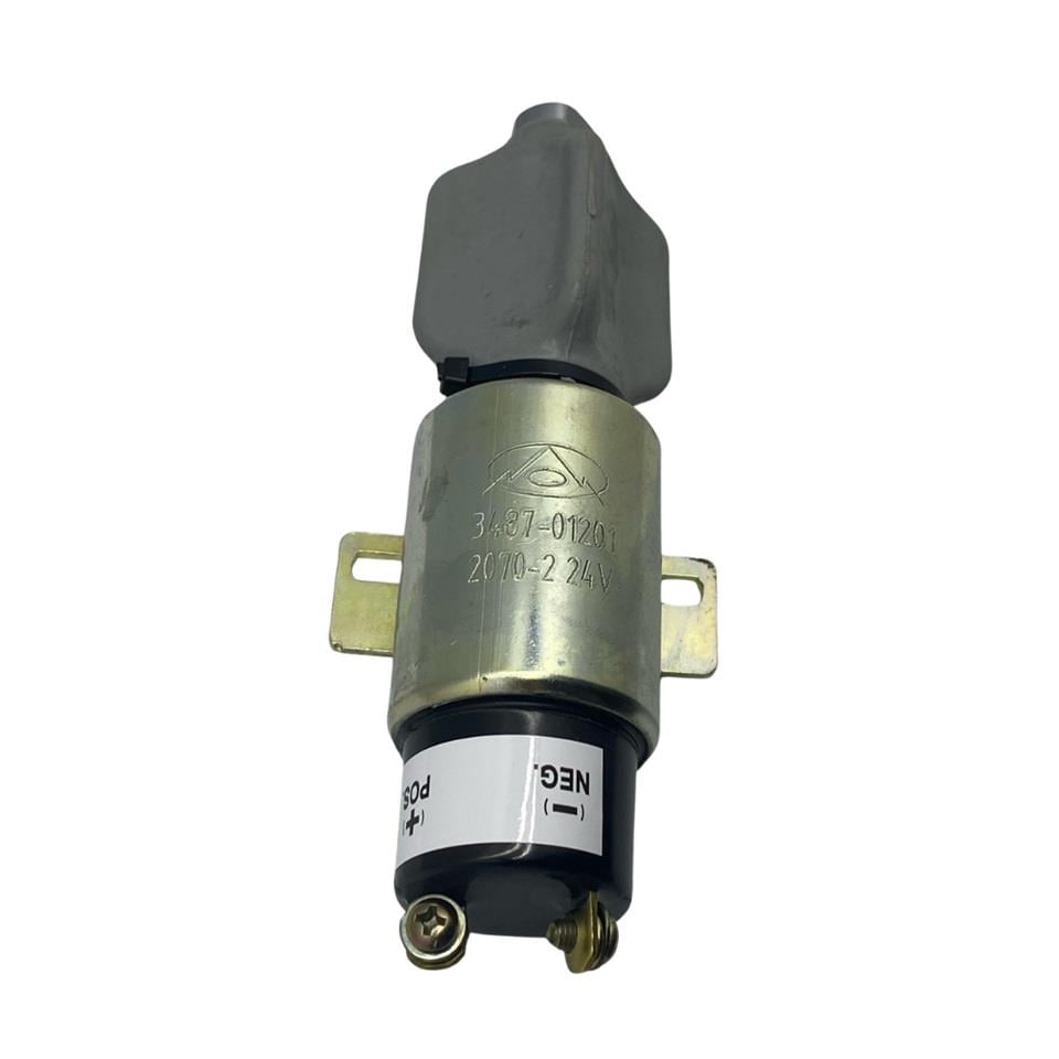 24V STOP SELENOİDİ AYAKLI (2 ÇIKIŞ) (PLT)