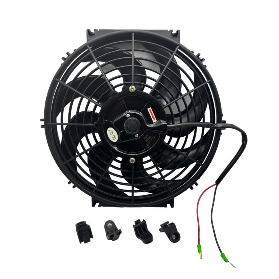 12V FAN MOTORU ÜFLEYİCİ AKSİYEL 11 