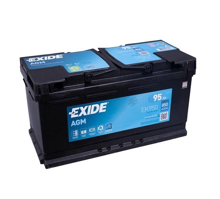 EXIDE 12V 95 AH AKÜ AGM 850 A (EN) (START-STOP) (353*175*190)