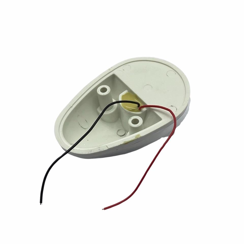 12V-24V MİNİ KABİN KAŞ TEPE LAMBASI 6-LEDLİ UNIVERSAL BEYAZ (98*64 MM)