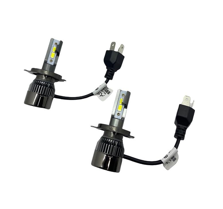 12V H4 CSP LED XENON FAR AMPUL SETİ 6000K 8000 LÜMEN