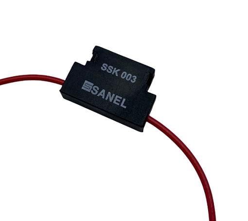 SANEL BIÇAK SİGORTA YUVASI (KAPAKSIZ) (KABLOLU) (SİGORTASIZ)