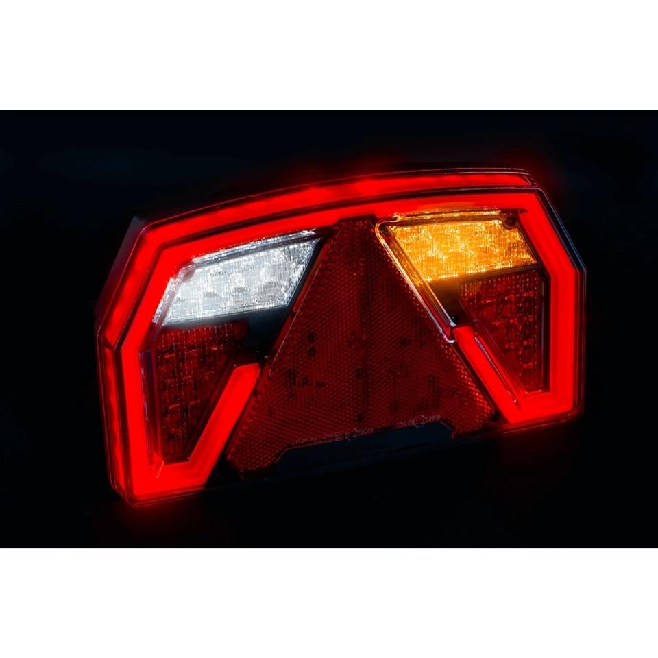 FRISTOM 12V-30V STOP LAMBASI (NEON LEDLİ) (6 FONKSİYONLU) (240*140*58 MM) E9 SAĞ
