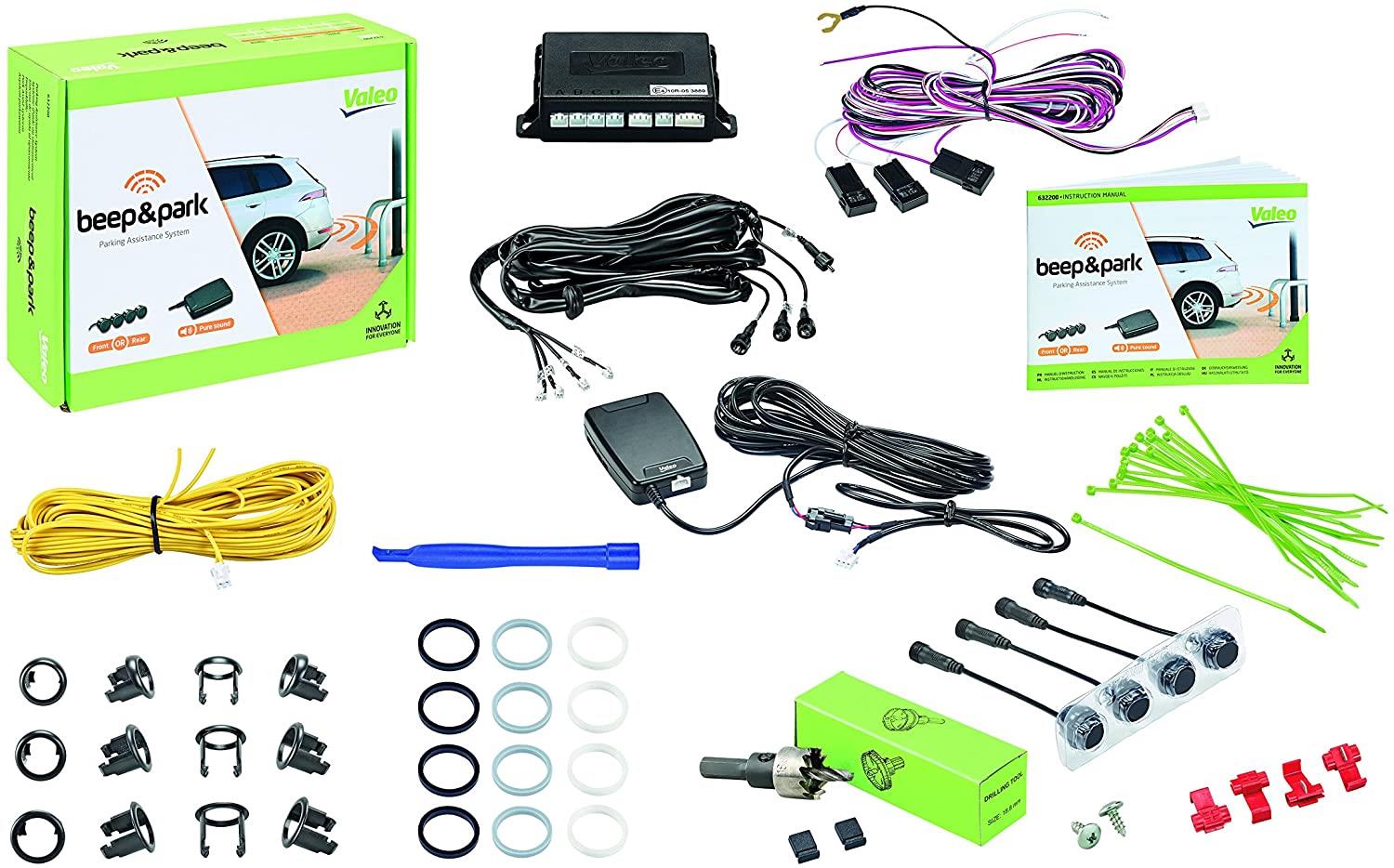 VALEO PARK SENSÖRÜ SES İKAZLI (SES AYARLI) (18.8 MM OEM TİPİ GÖZ) SİYAH