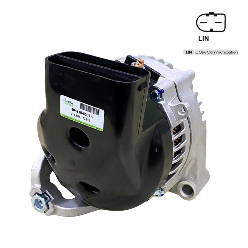 12V ALTERNATÖR DİNAMO DENSO TİPİ 170 A (LIN) BMW 1/3 SERİSİ