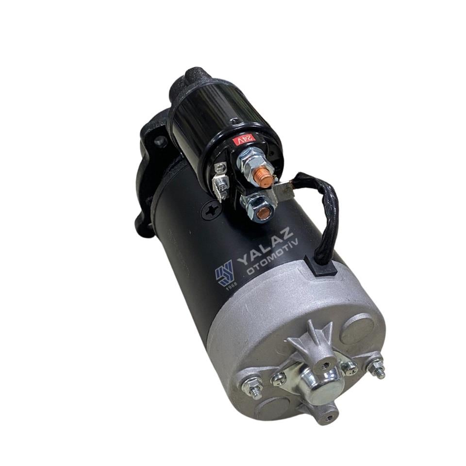 24V MARŞ MOTORU BOSCH TİPİ 9 DİŞ 4 KW 0001368 FIAT ALLIS-MAN TGS-MERCEDES AXOR-RENAULT-SCANIA-VOLVO