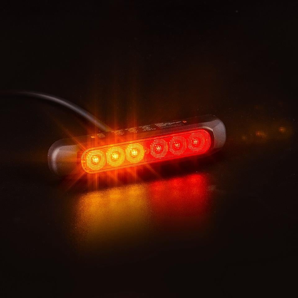 FRISTOM 12V-24V STOP LAMBASI (LEDLİ) (PARK-FREN-SİNYAL) (132*28 MM) E9