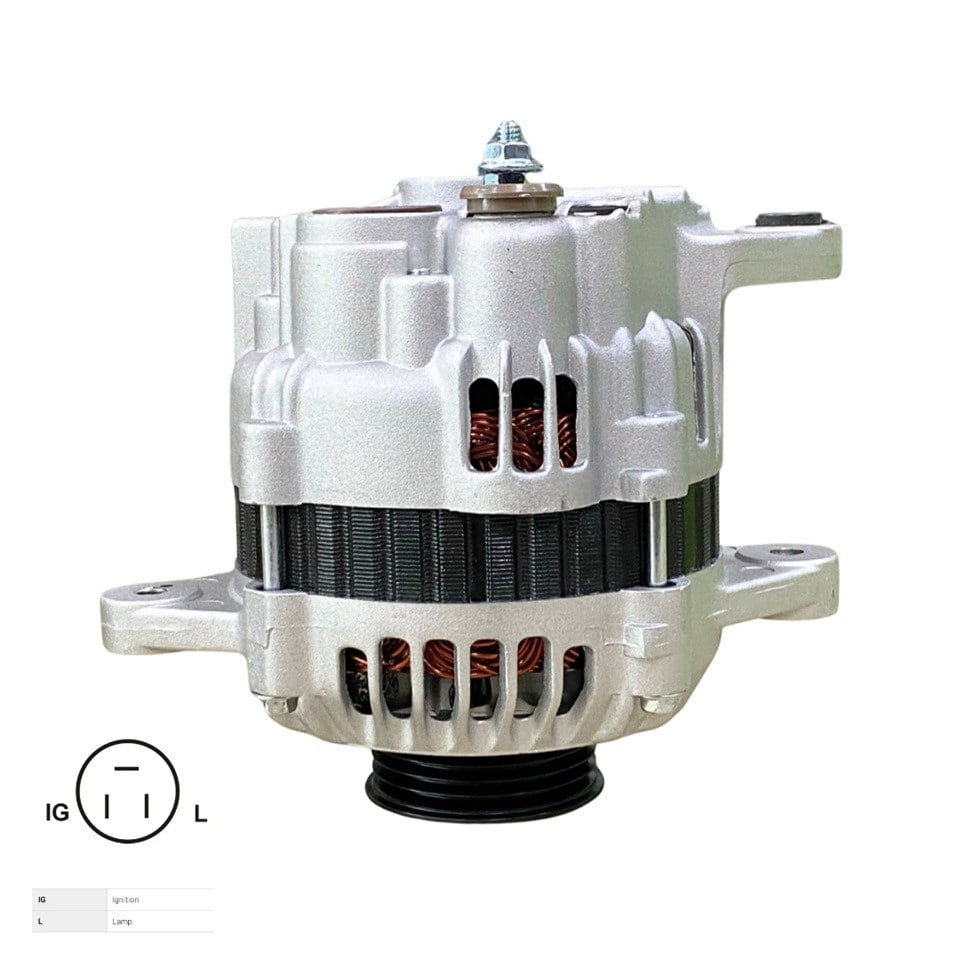 12V ALTERNATÖR DİNAMO MITSUBISHI TİPİ 50 A (3 FİŞ) (IG-L) CHEVROLET-PONTIAC-SUZUKI ALTO/SWIFT/VITARA