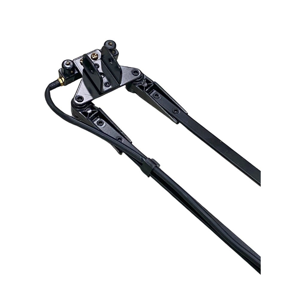 SİLECEK KOLU ÇİFTLİ ANA KOL+YARDIMCI KOL GRUBU (8 MM/26 MM BRAKETLİ-FISKİYELİ) (KONİK FREZE) 800 MM