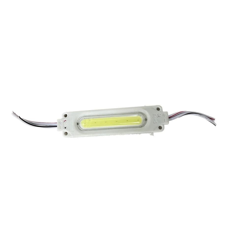 24V PARMAK LAMBA NEON LEDLİ KABLOLU BEYAZ (70*19 MM) (1 AD)