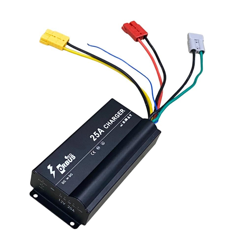 ORBUS 10V-30V ŞARJ REDRESÖRÜ 25 A (AKÜ ŞARJ CİHAZI) OTOMATİK