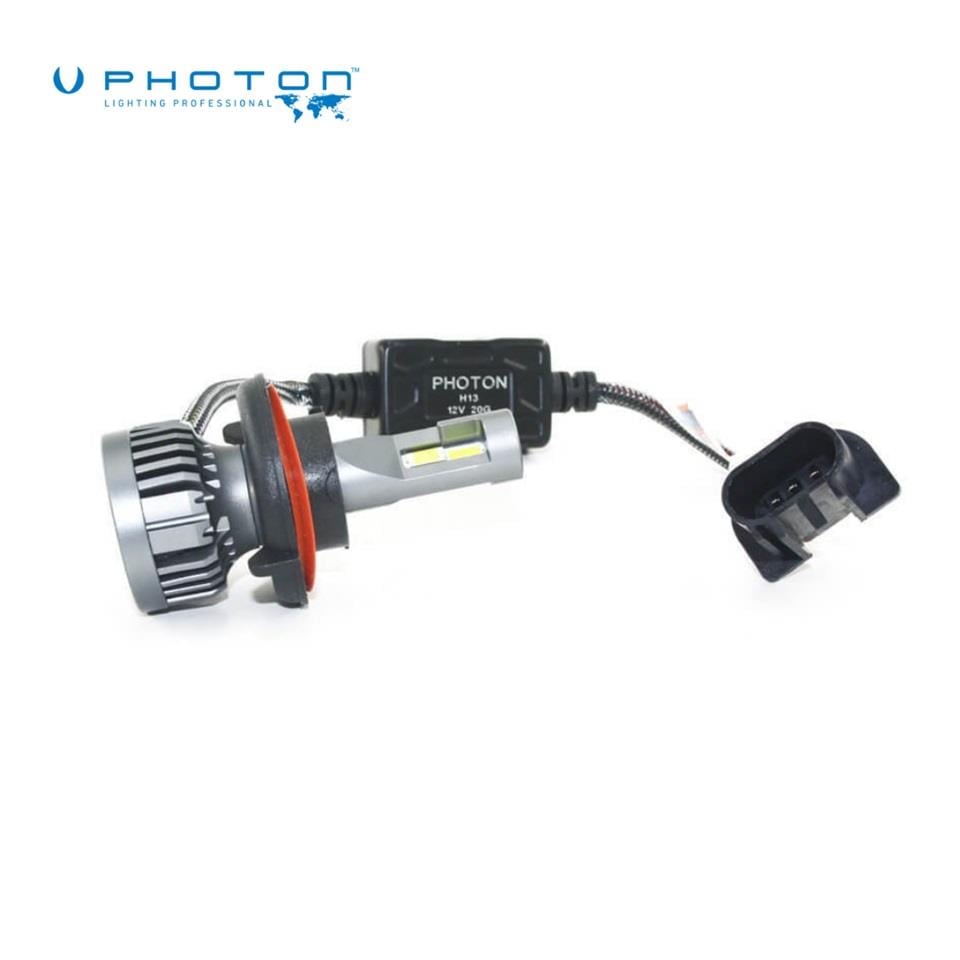 PHOTON 12V H13 CSP LED XENON FAR AMPUL SETİ 6000K 9500 LÜMEN CANBUS