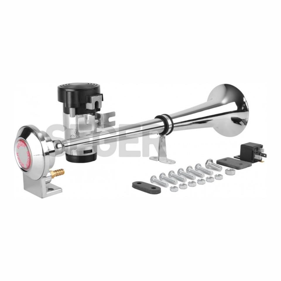 SEGER 24V HAVALI KORNA TEKLİ KROM (MARİN) (KOMPRESÖRLÜ)