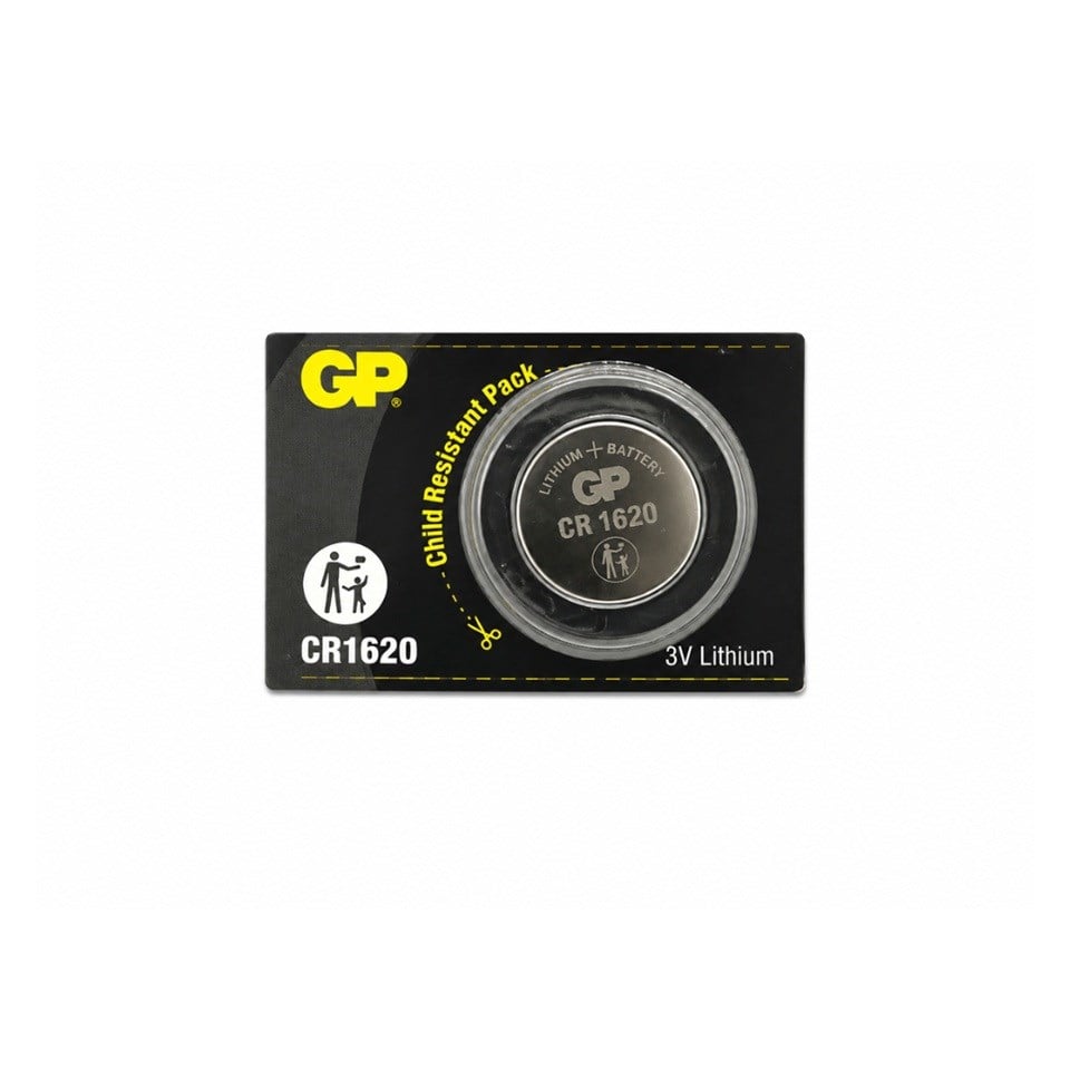 GP 3V LİTYUM PİL (16*2 MM) CR1620-DL1620