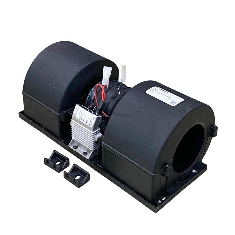 BASKURT 24V KALORİFER MOTORU ORTA TİP (BLOWER) (353*148 MM) (2 DEVİR)
