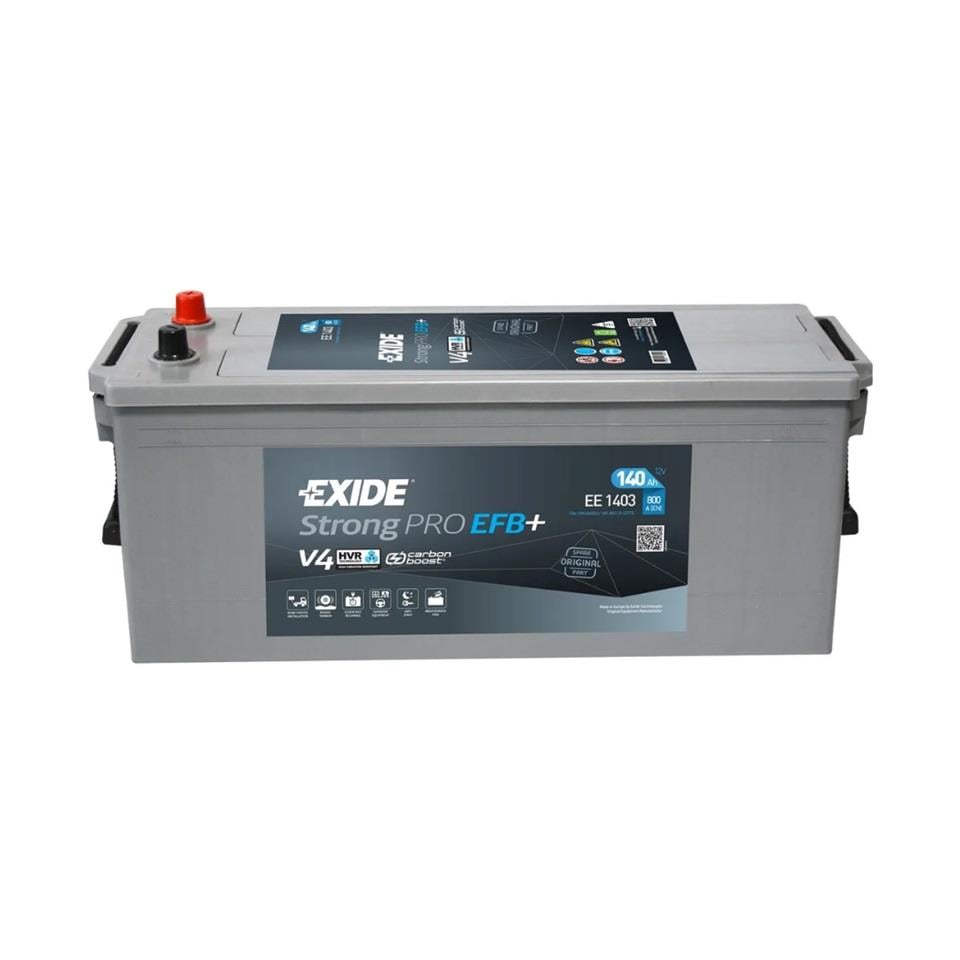EXIDE 12V 140 AH AKÜ STRONG PRO EFB 800 A (EN)  (513*189*223) HD (AĞIR HİZMET) 