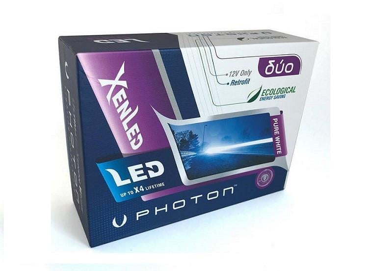 PHOTON 12V H27 COB LED XENON FAR AMPUL SETİ (880) 6000K 6000 LÜMEN