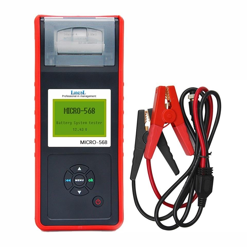 12V-24V AKÜ TEST CİHAZI (DİJİTAL-YAZICILI) (100 EN-2000 EN)