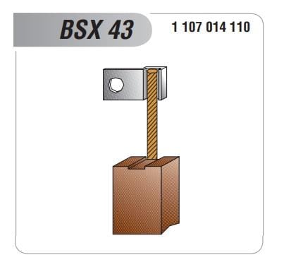 MARŞ KÖMÜRÜ BOSCH TİPİ (BSX-8) (BSX-43) BMW-FORD-MERCEDES-OPEL-VW EM (4 AD)