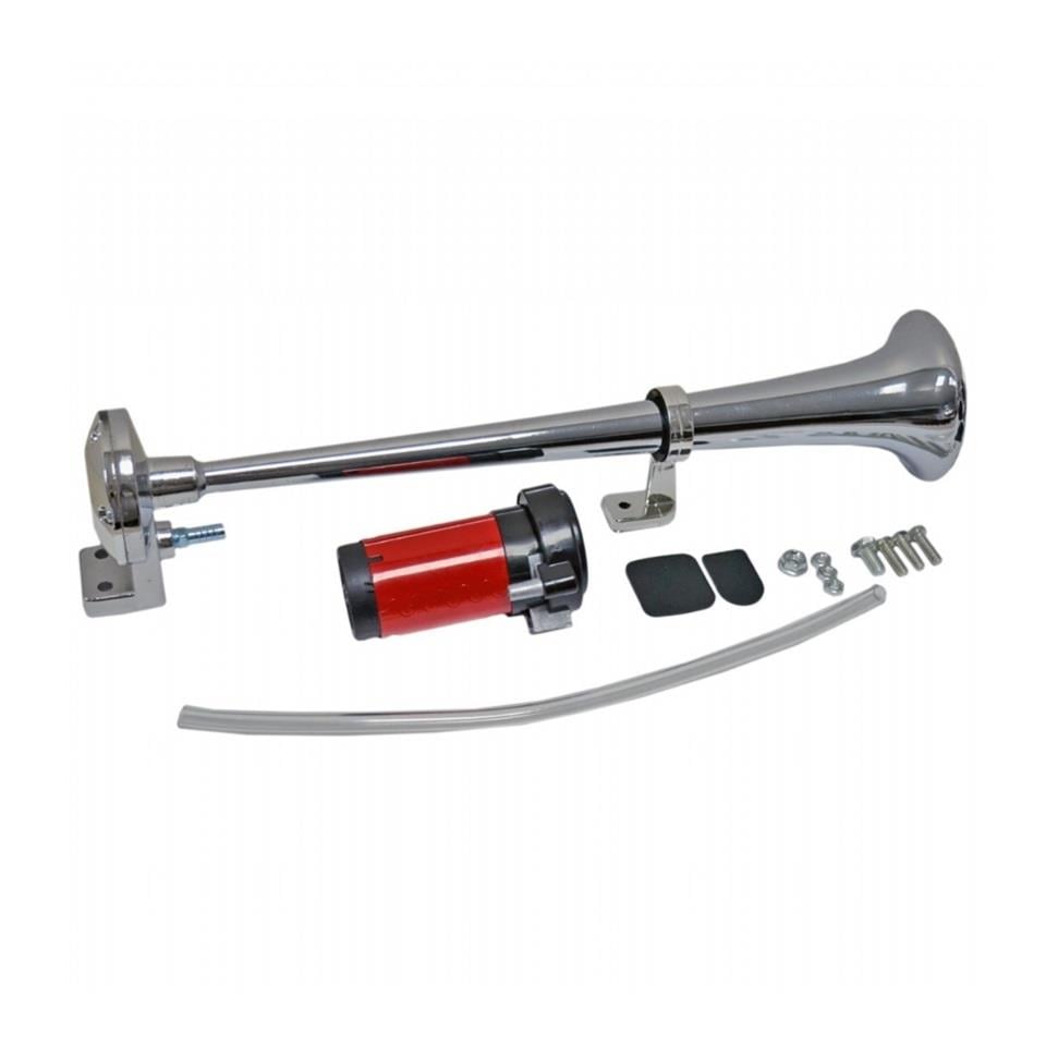 12V HAVALI KORNA TEKLİ KROM (MARİN) (KOMPRESÖRLÜ)