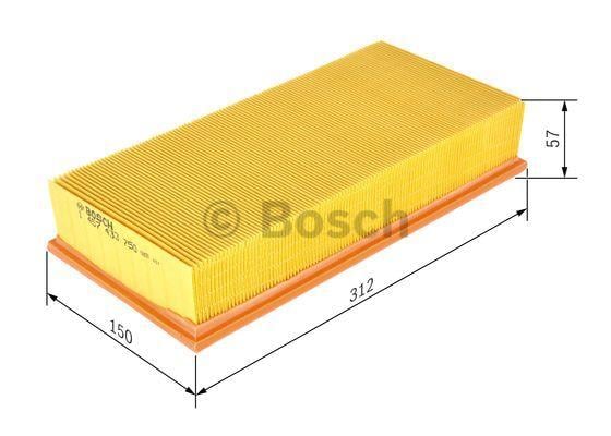 BOSCH HAVA FİLTRESİ FORD TRANSİT T15 1991-2000