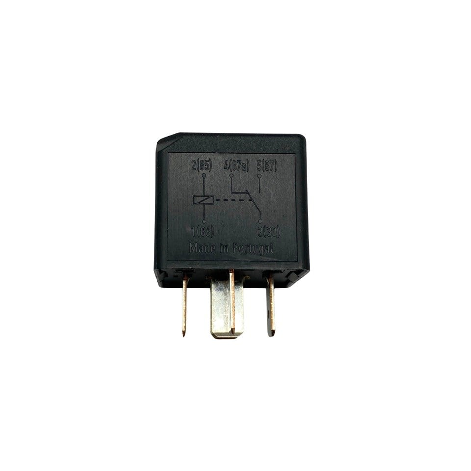BOSCH 12V RÖLE 5 UÇLU 30 A (TEK PLATİN) (30-85-86-87-87)