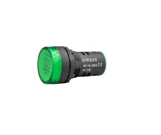 24V GÖZ LAMBASI LEDLİ UNIVERSAL YEŞİL (29.5 MM)