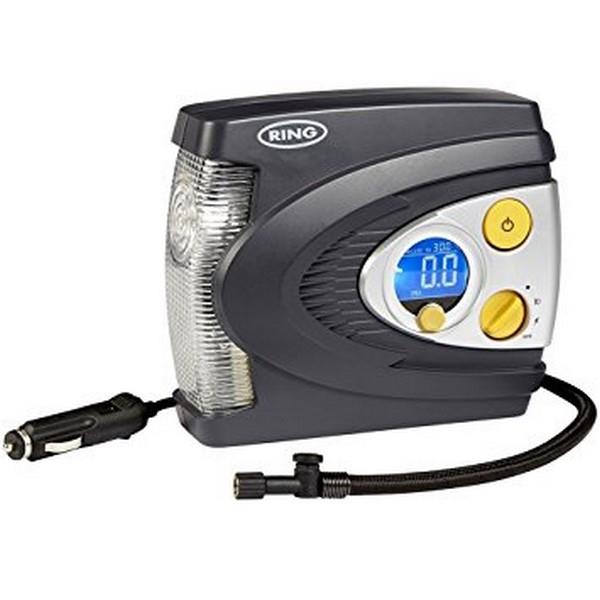 RING 12V LASTİK ŞİŞİRME HAVA KOMPRESÖRÜ LED IŞIKLI 80 psi (DIGITAL)
