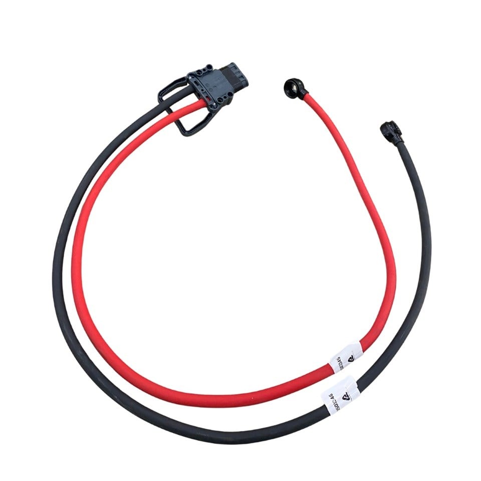 ELEKTRİKLİ FORKLİFT AKÜ SOKETİ 160 A (35 MM/50 MM) (KABLOLU) (DİŞİ BÜYÜK)