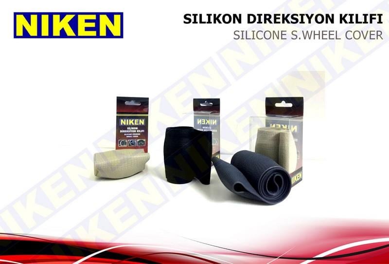 DİREKSİYON KILIFI SİLİKON SİYAH (SUNİ DERİ)