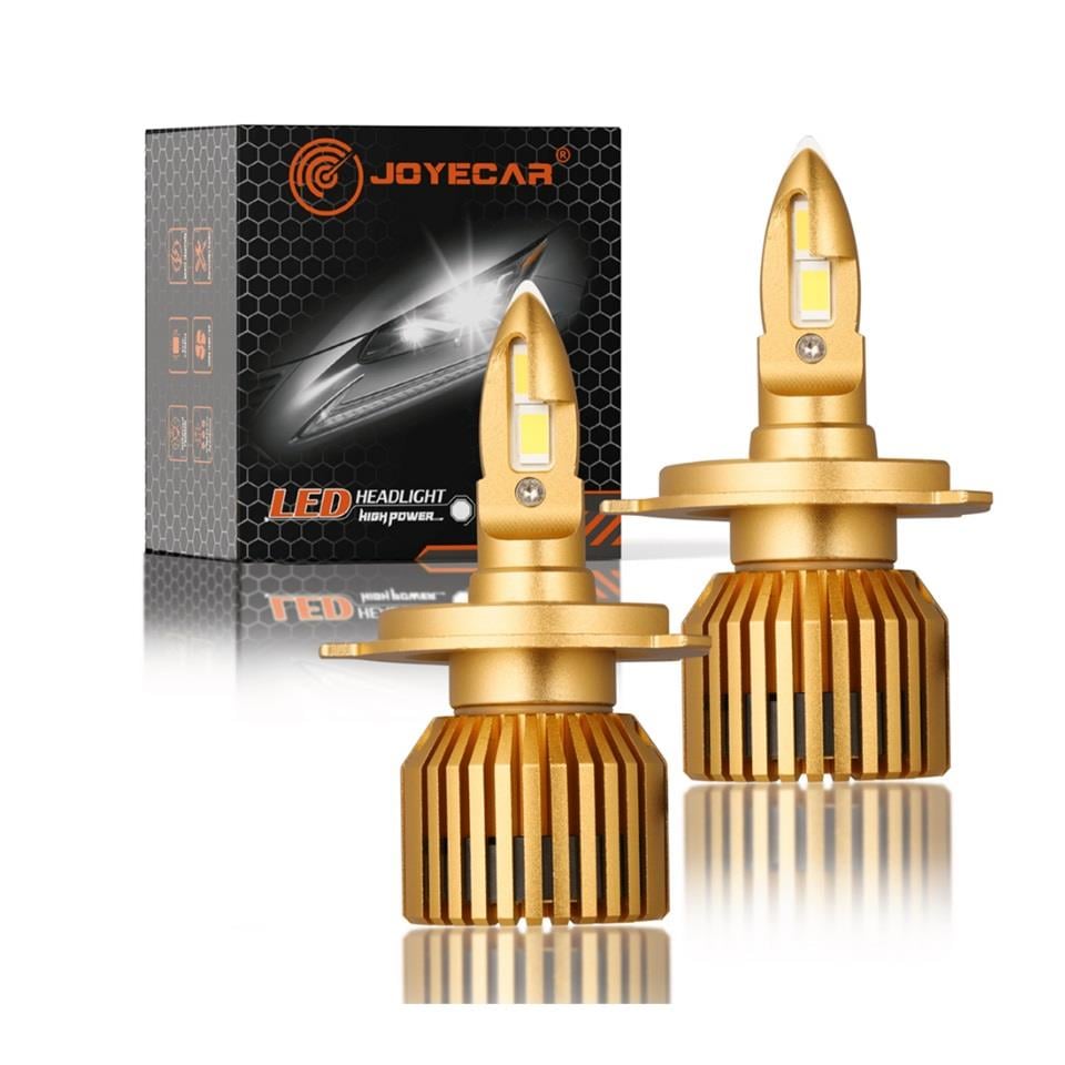 JOYECAR 12V H4 CSP LED XENON FAR AMPUL SETİ 80W 6500K 22000 LÜMEN CANBUS