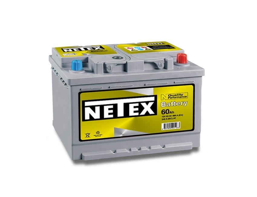 NETEX 12V 60 AH AKÜ 540 A (EN) (175*240*190)
