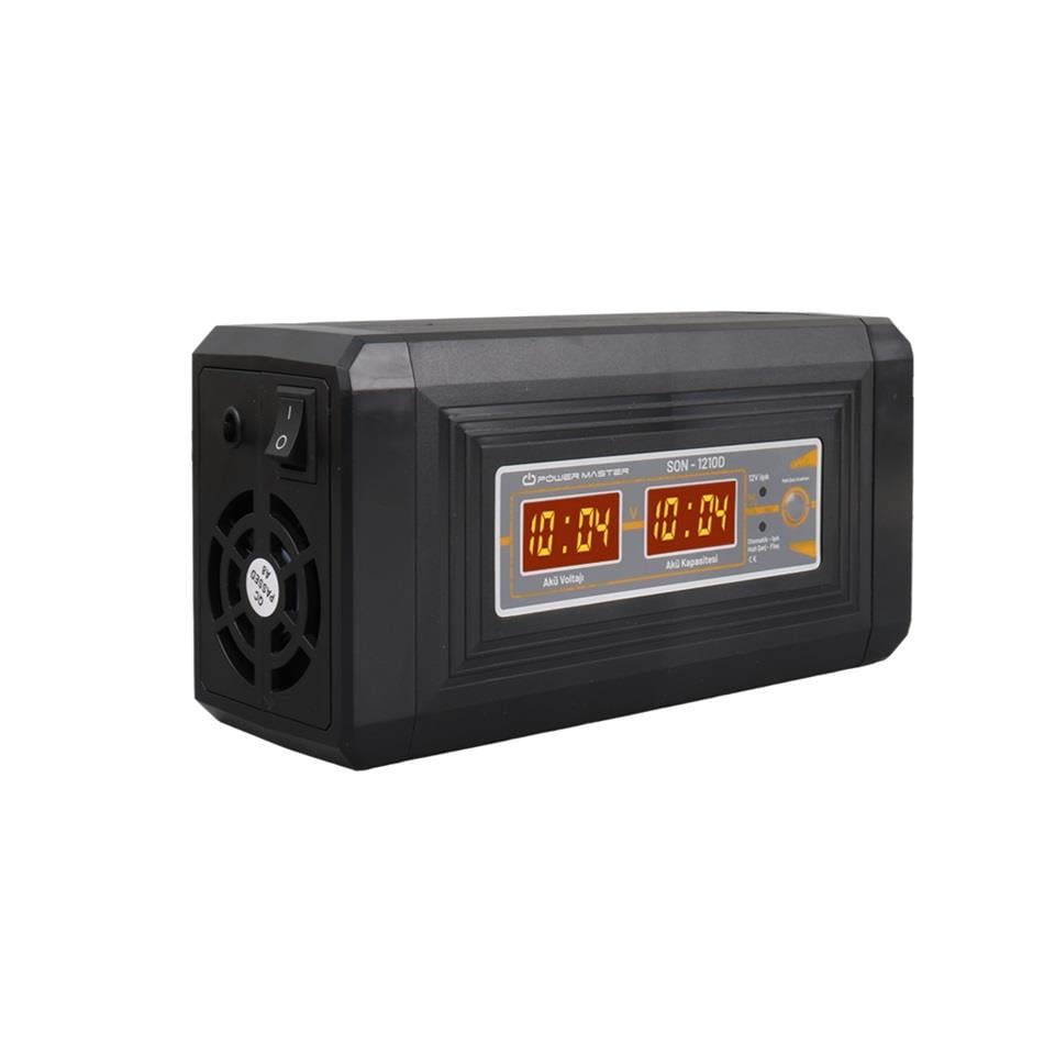 SON-1210D 12V-24V ŞARJ REDRESÖRÜ (AKILLI AKÜ ŞARJ CİHAZI) OTOMATİK 10 A