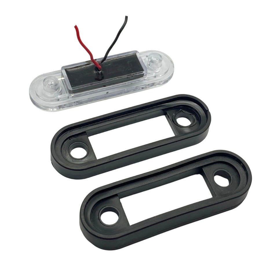 12V-24V PARMAK LAMBA 4-LEDLİ (BEYAZ) (85*28 MM)