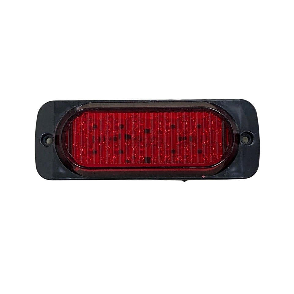 12V-24V İKAZ LAMBASI ÇAKARLI LEDLİ KIRMIZI (125*43 MM) UNIVERSAL