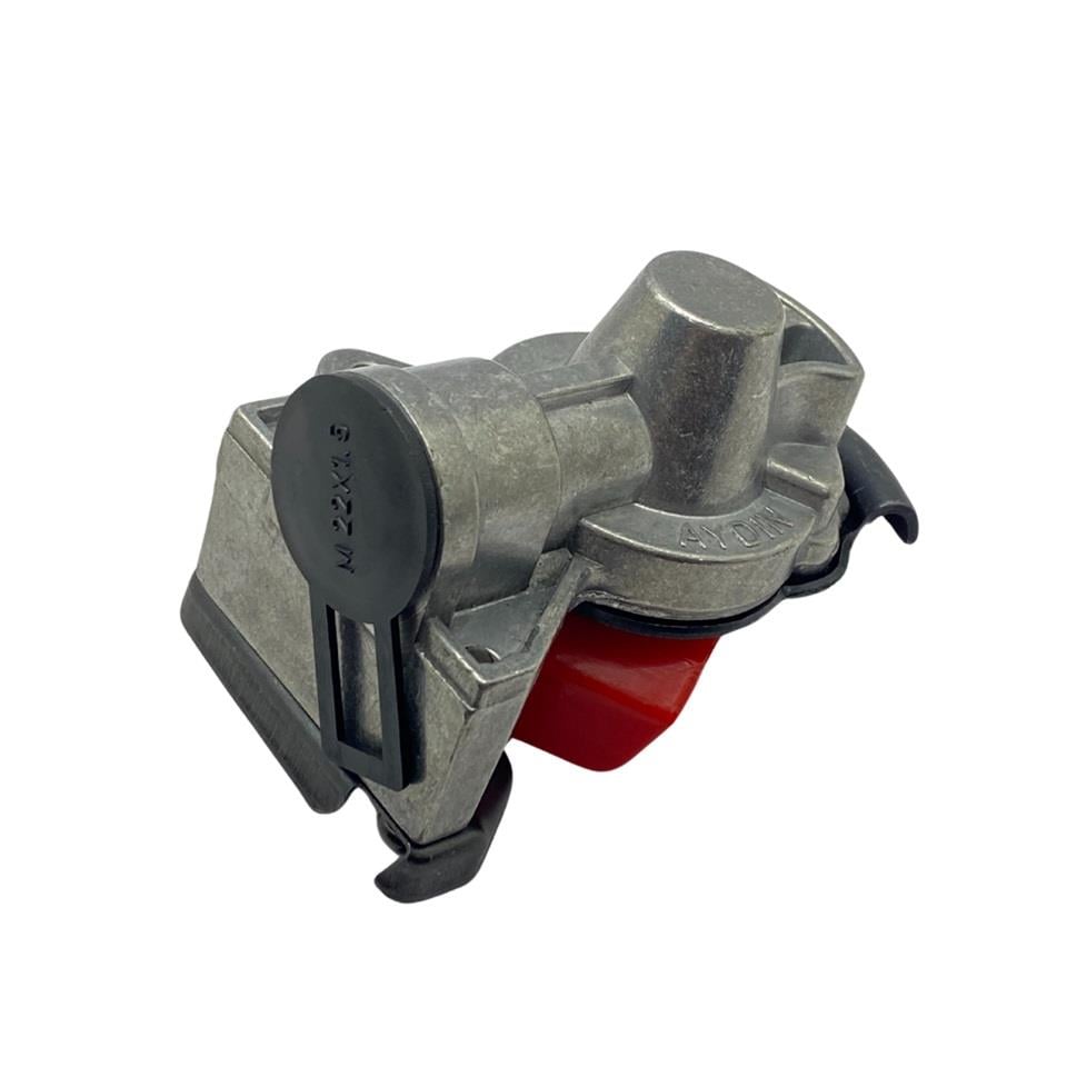 AYDIN HAVA KAPLİNİ OTOMATİK SİBOPLU (M22 X 1.5) (KIRMIZI)