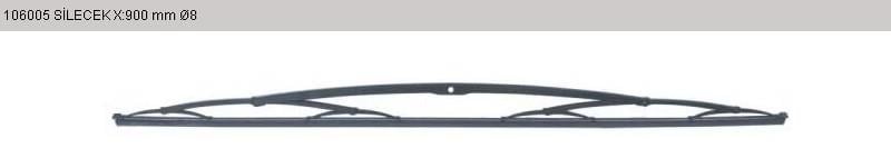 SKS SİLECEK SÜPÜRGESİ 900 MM/8 MM VİDALI