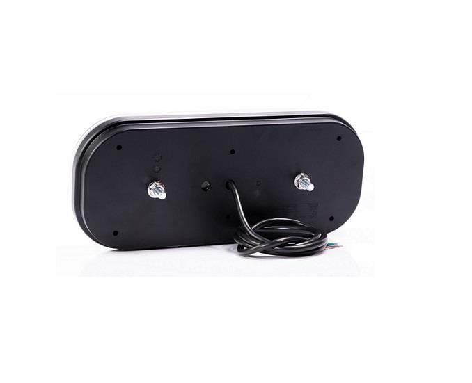 FRISTOM 12V-36V STOP LAMBASI LEDLİ (KAYAR SİNYALLİ) (6 FONKSİYONLU) (302*130 MM) SOL E9