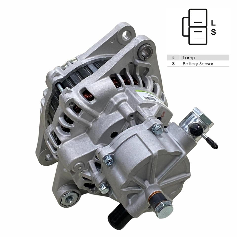 12V ALTERNATÖR DİNAMO VAKUMLU MITSUBISHI TİPİ 110 A HYUNDAI H1/KIA SORENTO 2.5 CRDI 2002-2006