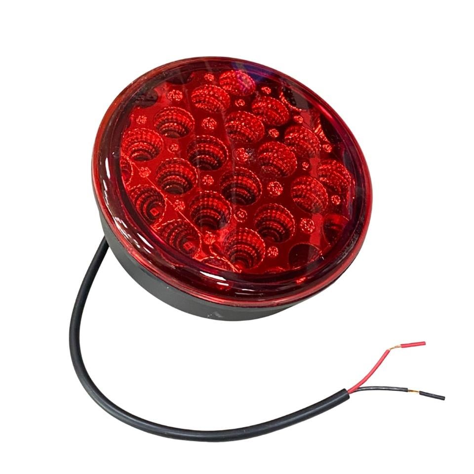 24V ARKA SİS LAMBASI LEDLİ YUVARLAK TEMSA/PRESTIJ/COBRA OTOBÜS (122 MM)