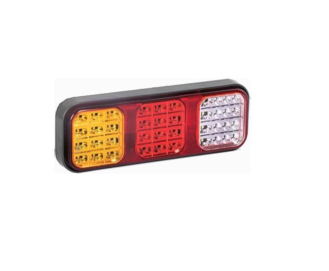 MARS 9V-33V STOP LAMBASI LEDLİ (PARK-FREN-SİNYAL-GERİ VİTES) (220*100 MM)