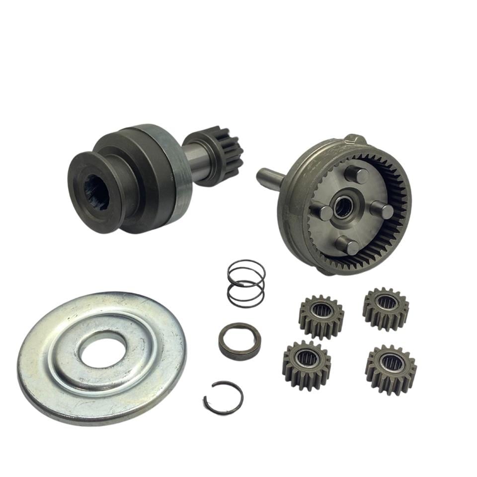 MARŞ REDÜKTÖR DİŞLİ MİLİ (PLANET)+MARŞ DİŞLİSİ 12 DİŞ DELCO-MITSUBISHI 39MT (MİL ÇAPI:28MM) MERCEDES