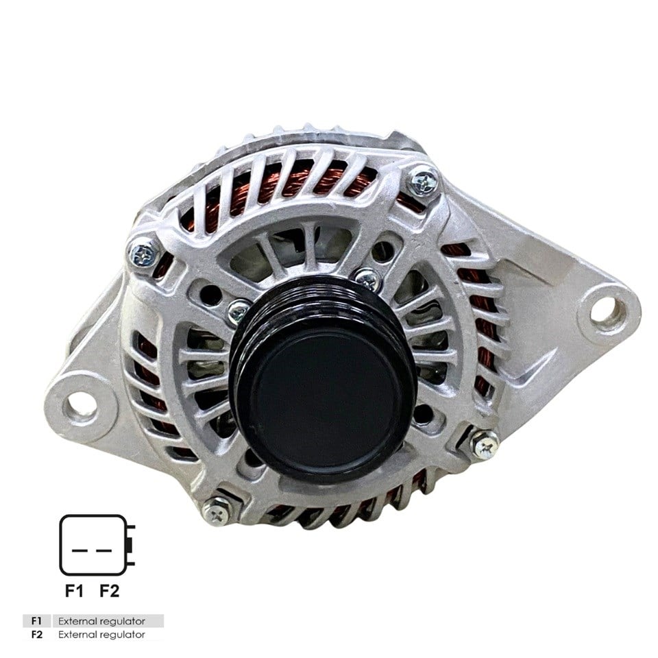 12V ALTERNATÖR DİNAMO MITSUBISHI TİPİ 115 A (2 FİŞ) (F1 F2) CHRYSLER-DODGE-JEEP