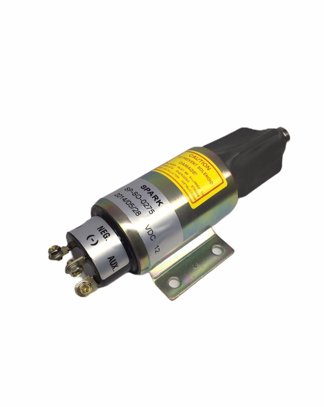 12V STOP SELENOİDİ AYAKLI (3 ÇIKIŞ) (PLT)